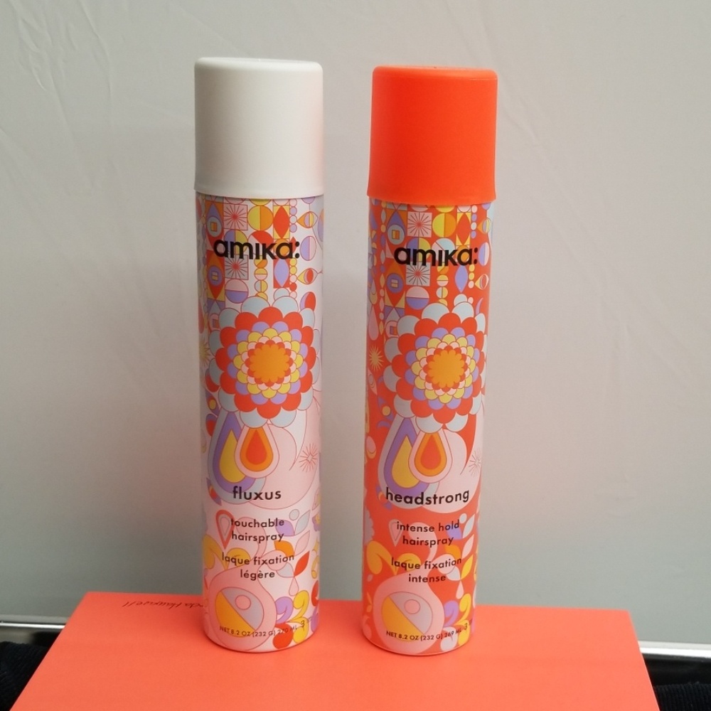 amika: Fluxus and Headstrong.